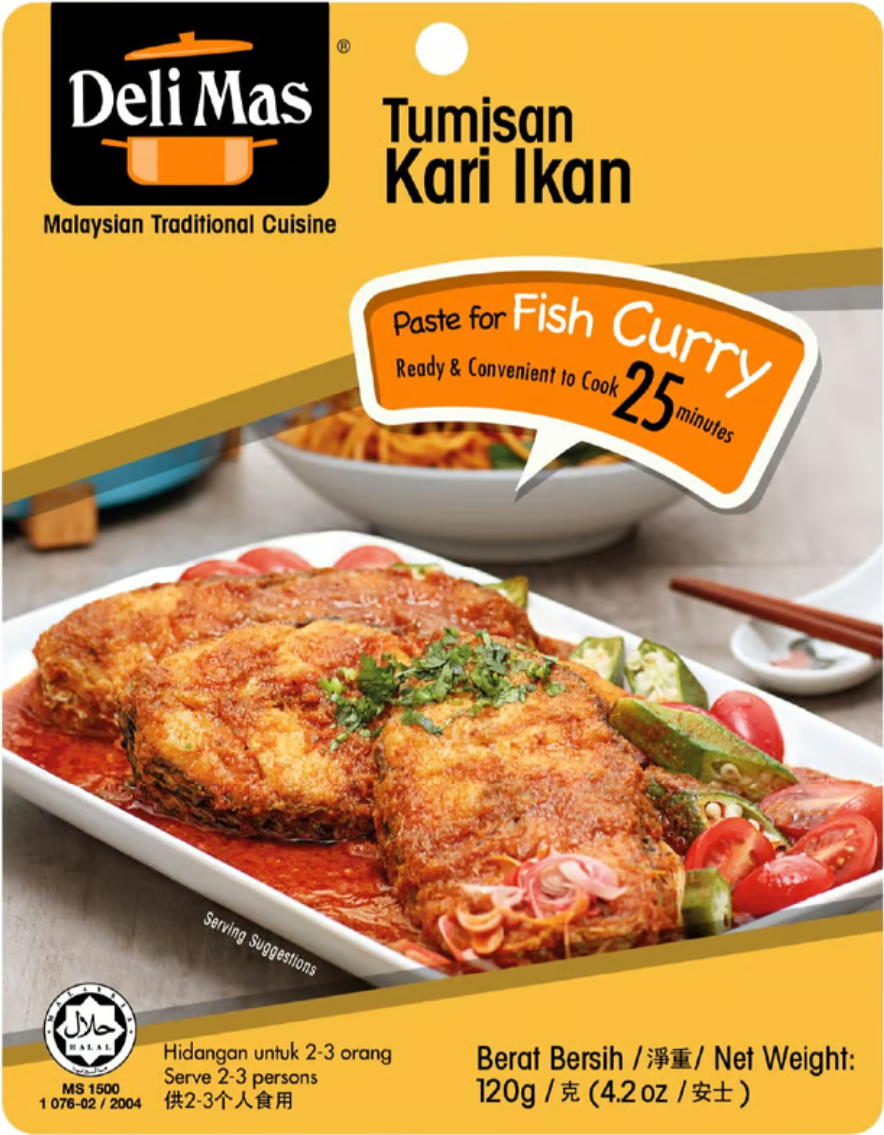 Deli Mas - Tumisan Fish Curry Paste