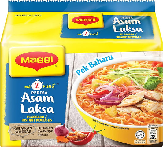 Maggi Asam Laksa Flavor Noodles