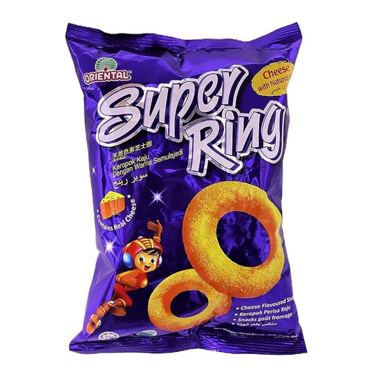 Oriental Super Ring Snack Cheese Flavoured Malaysia Family Famous